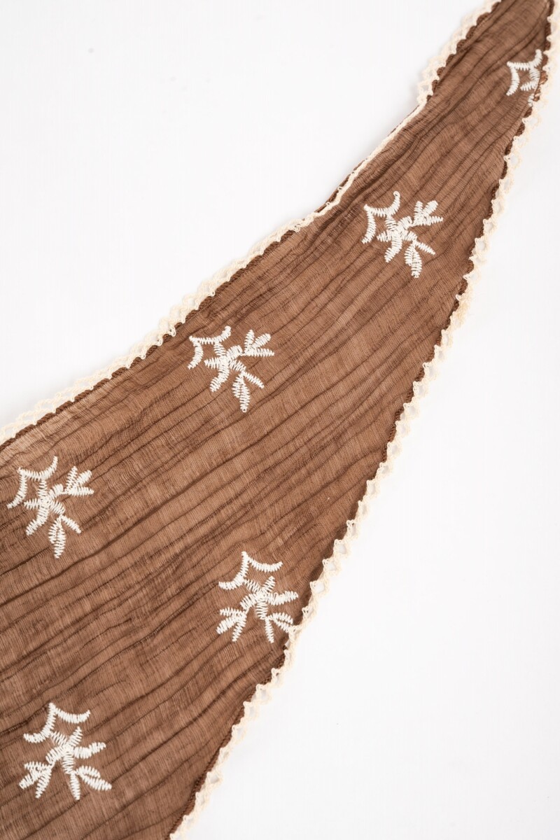 Bandana Bordados Chocolate