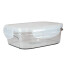 Contenedor acrílico rectangular cierre hermético 850ML Contenedor Acrílico Rectangular Cierre Hermético 850ml
