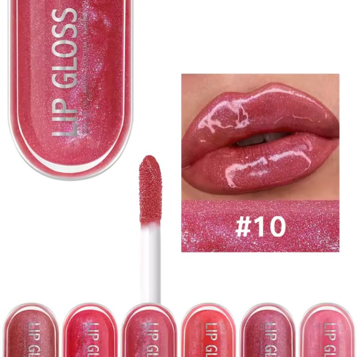 Ushas - Brillo Labial Con Color - Tono 010 