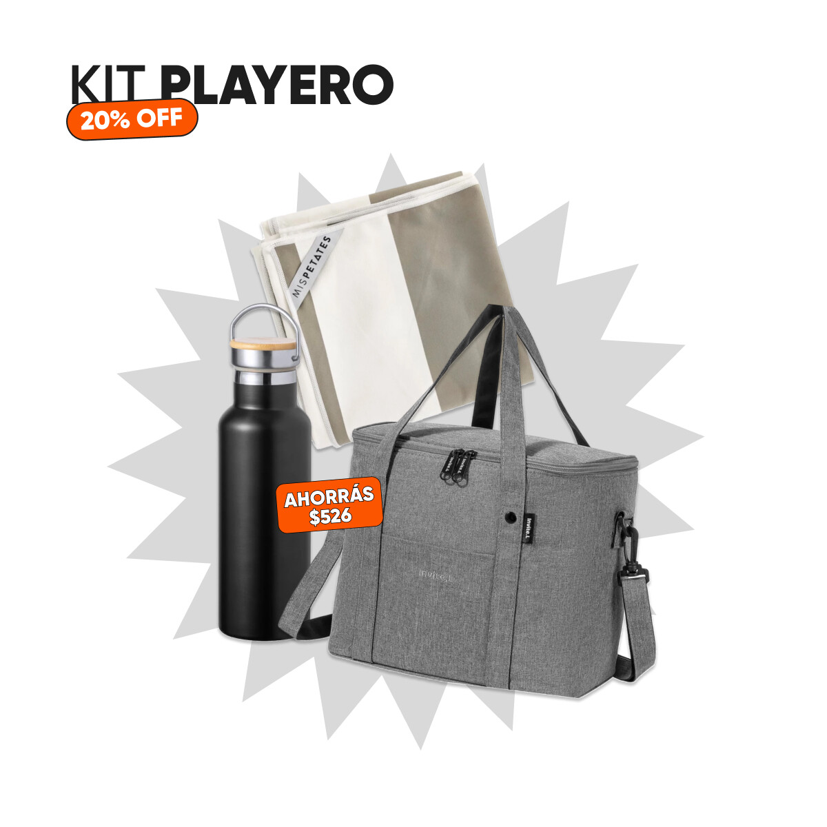 Kit De Verano Gris 