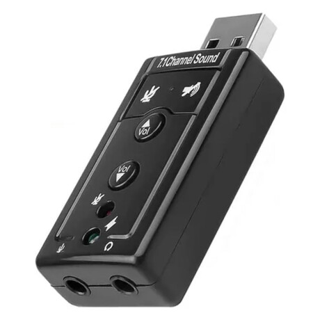 Tarjeta USB De Sonido 7.1 Virtual Tarjeta USB De Sonido 7.1 Virtual