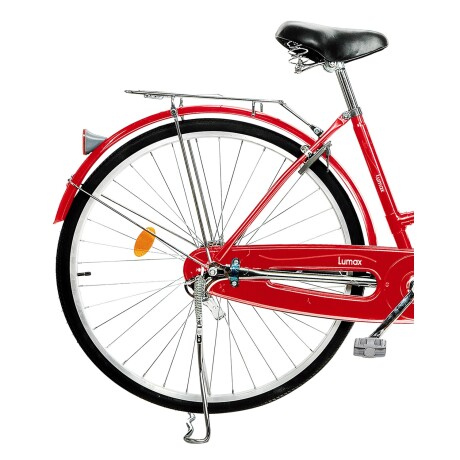 Bicicleta de Paseo Lumax Rodado 26 SIN CAMBIOS Rojo