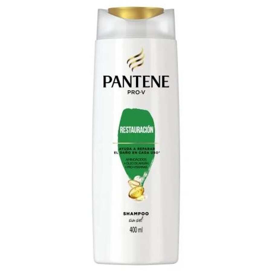 Shampoo Pantene Pro-V Restauración Sin Sal 400 ml Shampoo Pantene Pro-V Restauración Sin Sal 400 ml