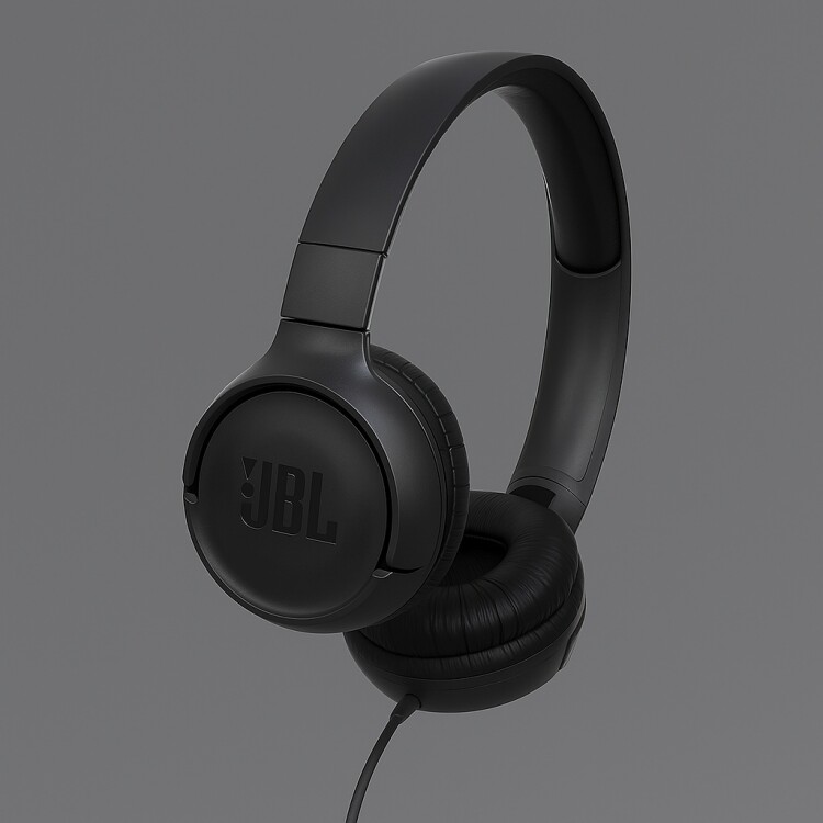 AURICULARES JBL TUNE500 CON CABLE NEGRO