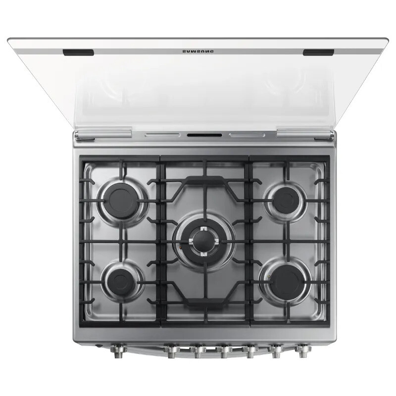 Cocina A Gas Samsung Con Triple Power Burner 5 Hornallas NX52A7422CS/ZS Cocina A Gas Samsung Con Triple Power Burner 5 Hornallas NX52A7422CS/ZS
