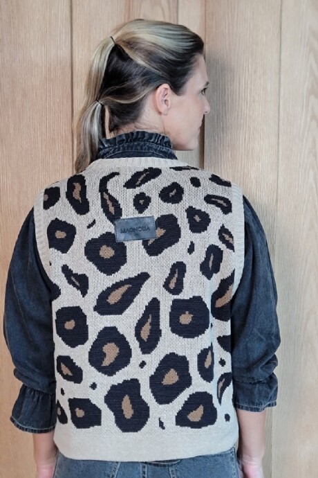 Chaleco África Animal Print