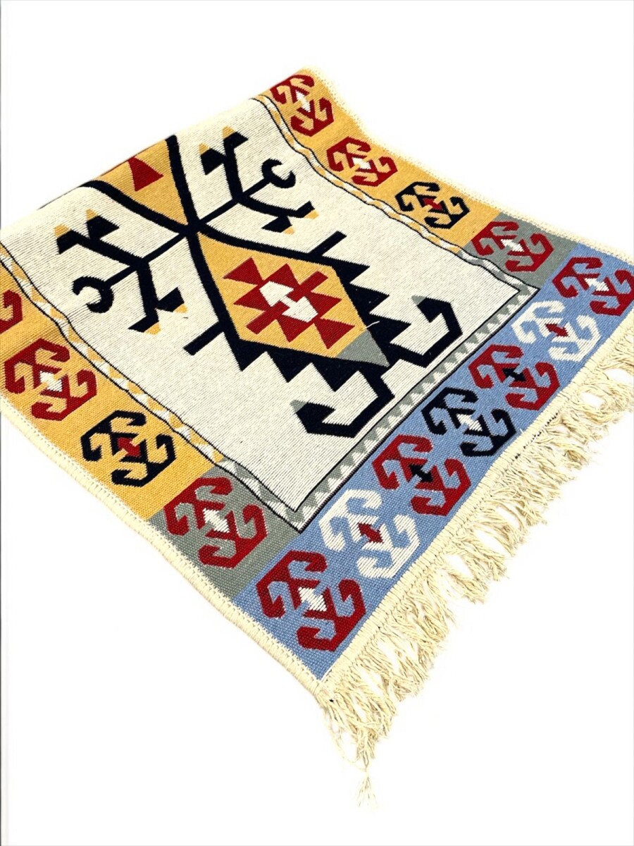Alfombra boho 90x60 cm 21 