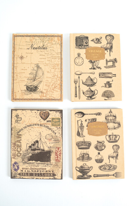 Cuaderno Mix 4. A6, 70 Hojas Color Unico