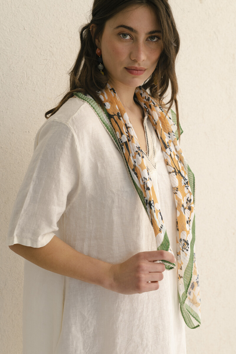 VESTIDO LINO NATURAL