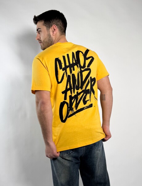 Remera estampada Cabre Amarillo