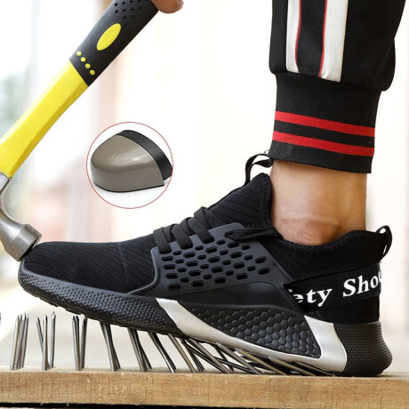 Calzado Trabajo Seguridad Placa Kevlar Puntera Metal Clz012002-43