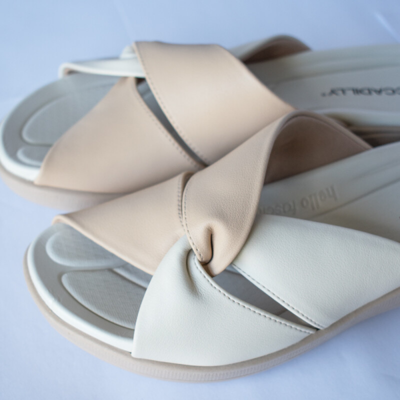 Sandalia de dama Piccadilly OFF WHITE