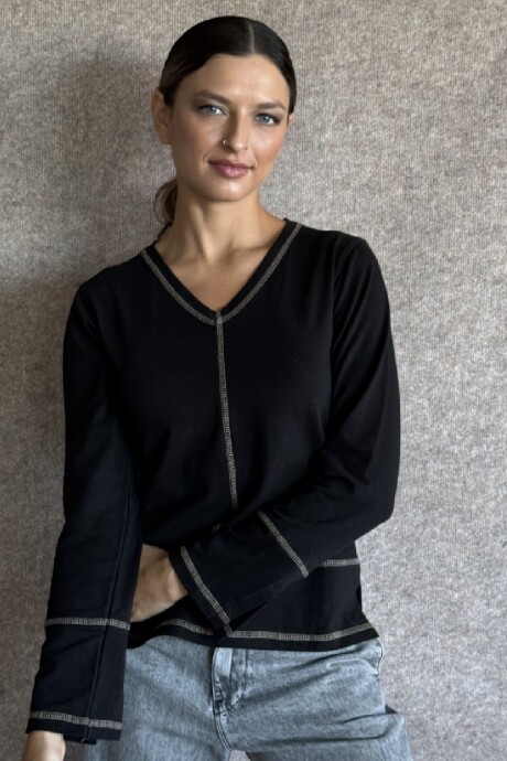 Remera Julia Negro