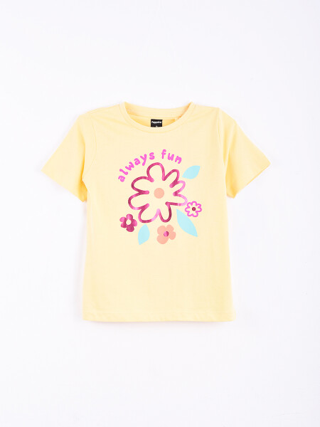 REMERA POLA AMARILLO