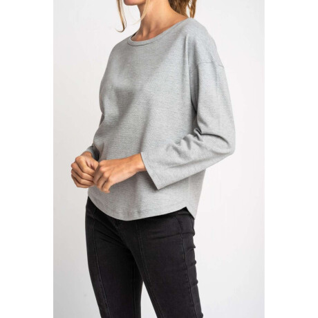 Sweater Gris Melange