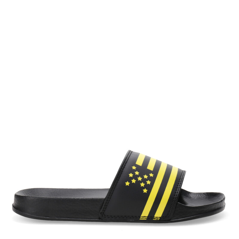 Chanclas de Niños Peñarol CDS CAP Negro - Amarillo