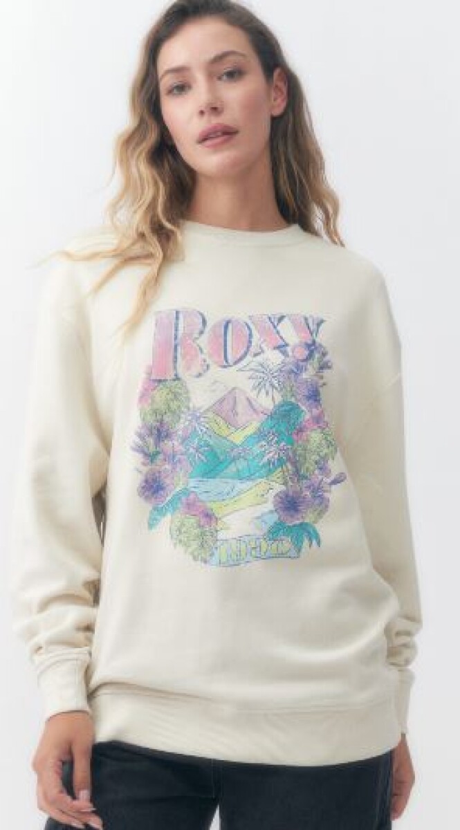 BUZO ROXY 61009 PALMERAS - CRUDO 