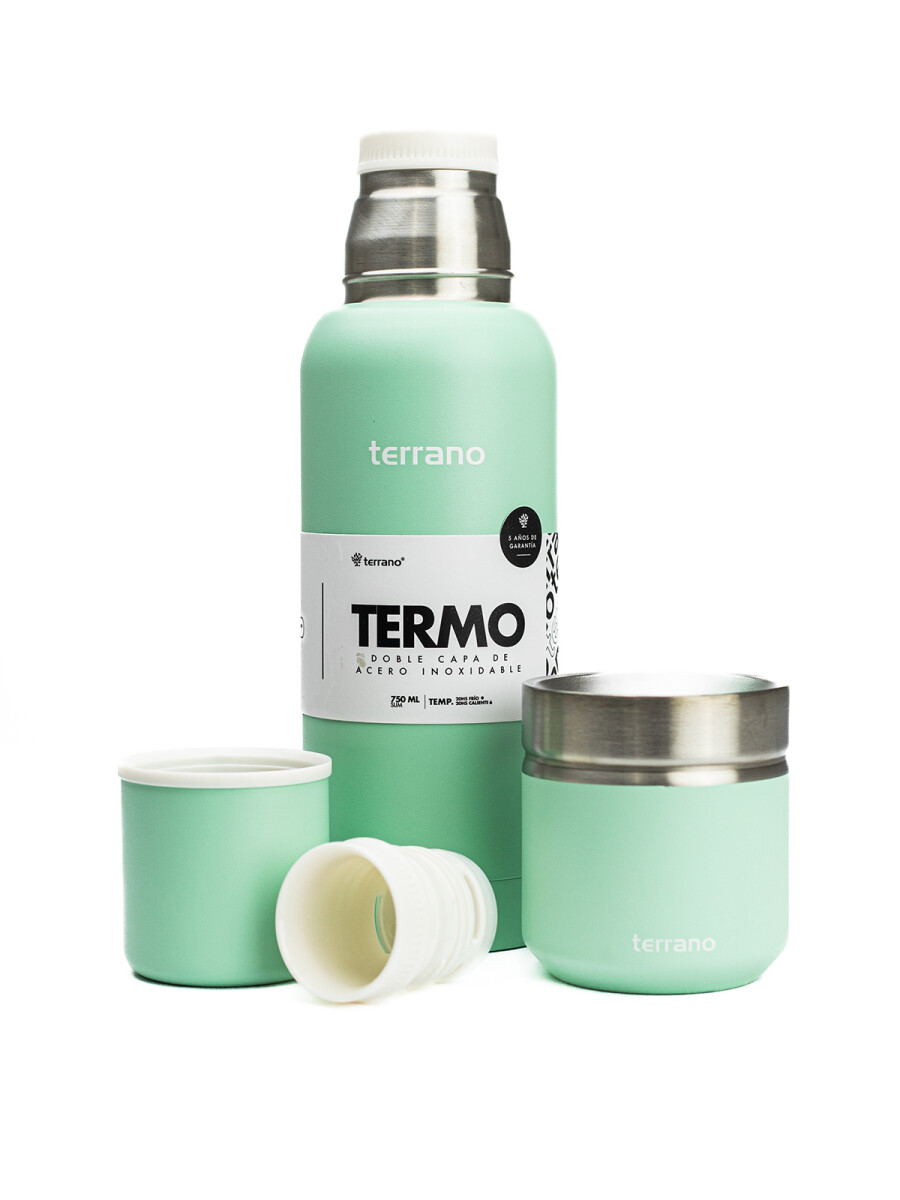 Kit 750ML Slim + Mate Folkie - Verde Agua 
