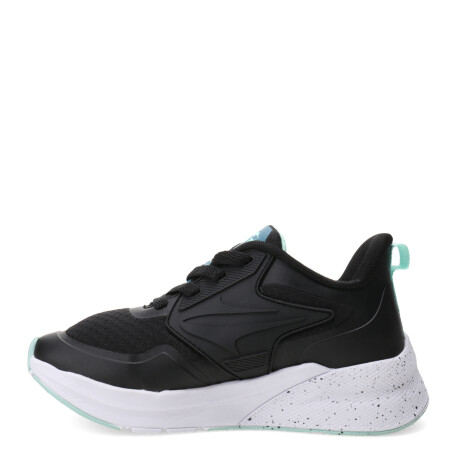 Championes de Niños Topper Iten Negro - Verde Agua