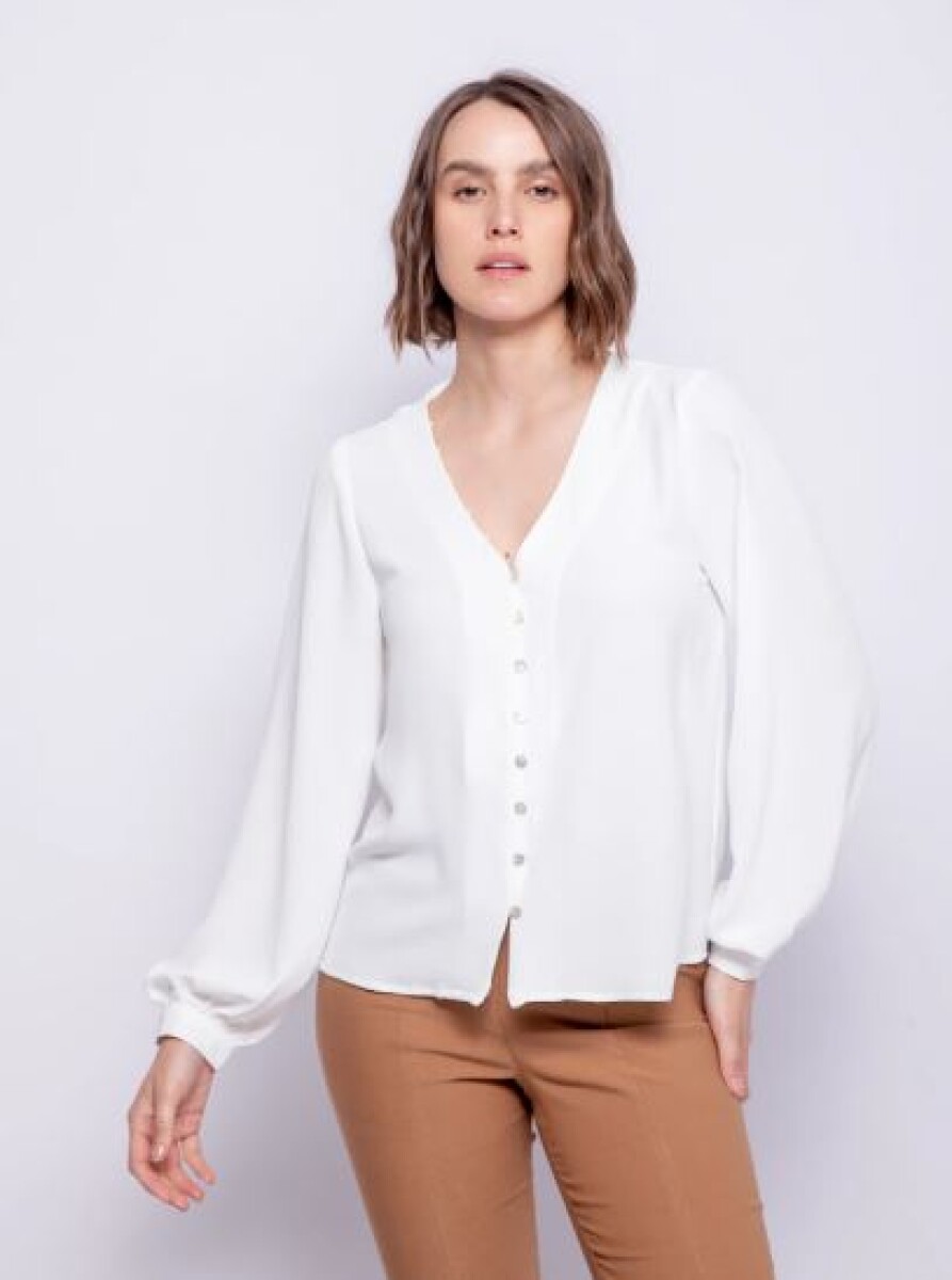 CAMISA ALLIE PIONEER - BLANCO 