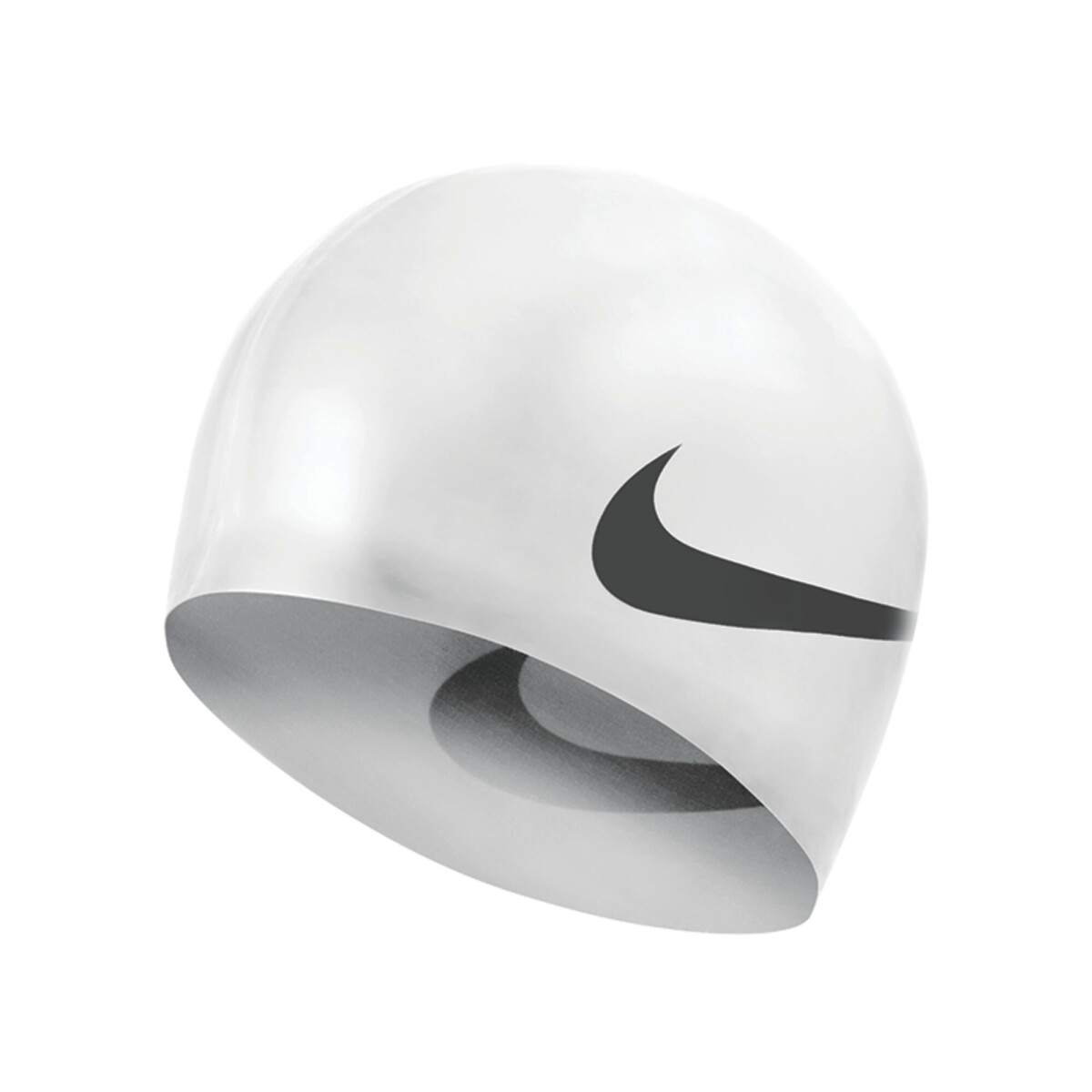 Gorro de Natación Nike Solid Unisex - Blanco 