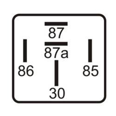 RELAY - 5T 12V 40/30A INVERSOR C/RESISTENCIA DNI RELAY - 5T 12V 40/30A INVERSOR C/RESISTENCIA DNI