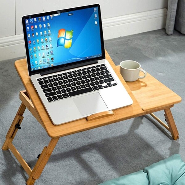 Mesa Bandeja Cama Portatil Madera Desayuno Plegable Notebook Mesa Bandeja Cama Portatil Madera Desayuno Plegable Notebook