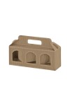 Caja corrugado 3 ventanas 31x10x9 cm. AVANA