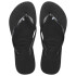 Ojotas Havaianas Slim Crystal Swarovski II Negro