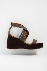 Sandalia Verbena Marron