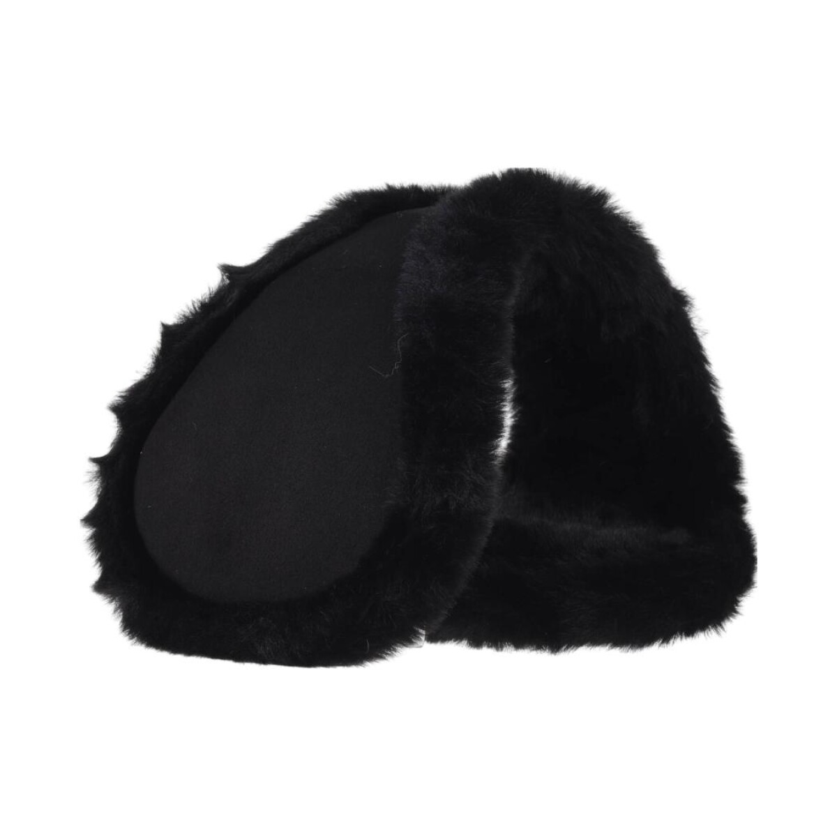 Orejeras plush - negro 