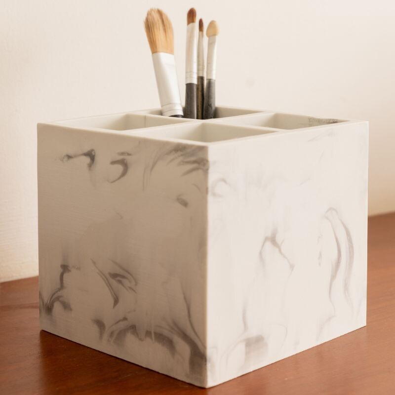 Organizador de cerámica Marble