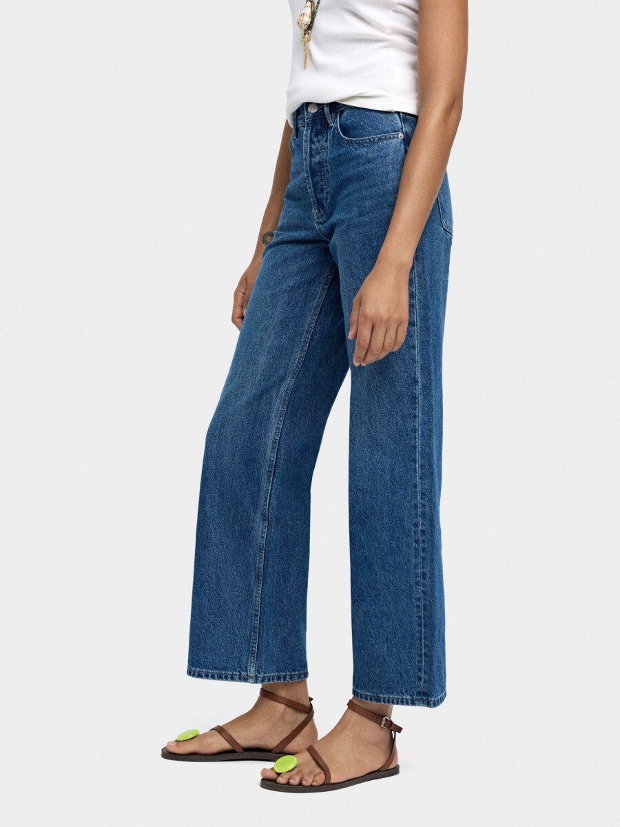 Pantalón Vaquero 100% Algodón azul