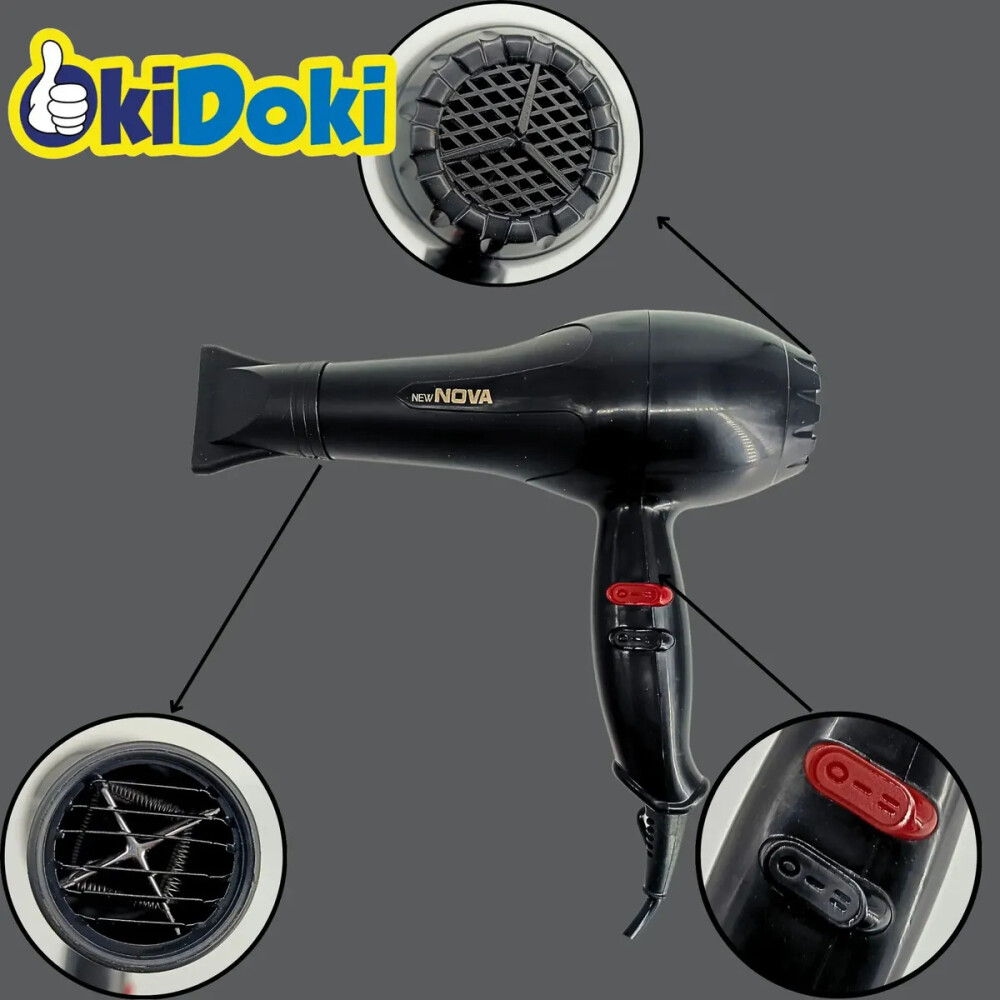 Secador de pelo NOVA de 1800w Secador de pelo NOVA de 1800w