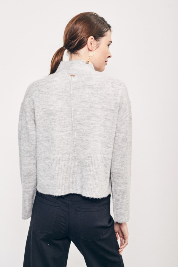 Polera Gris Melange