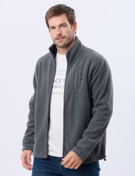 CAMPERA POLAR DE ABRIGO Gris