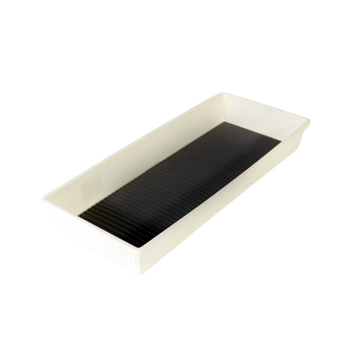 BADEJA RECT PLAST BLANCO 41X17X5CM 