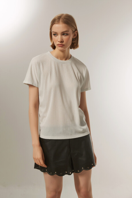 Remera Brunilda Cemento