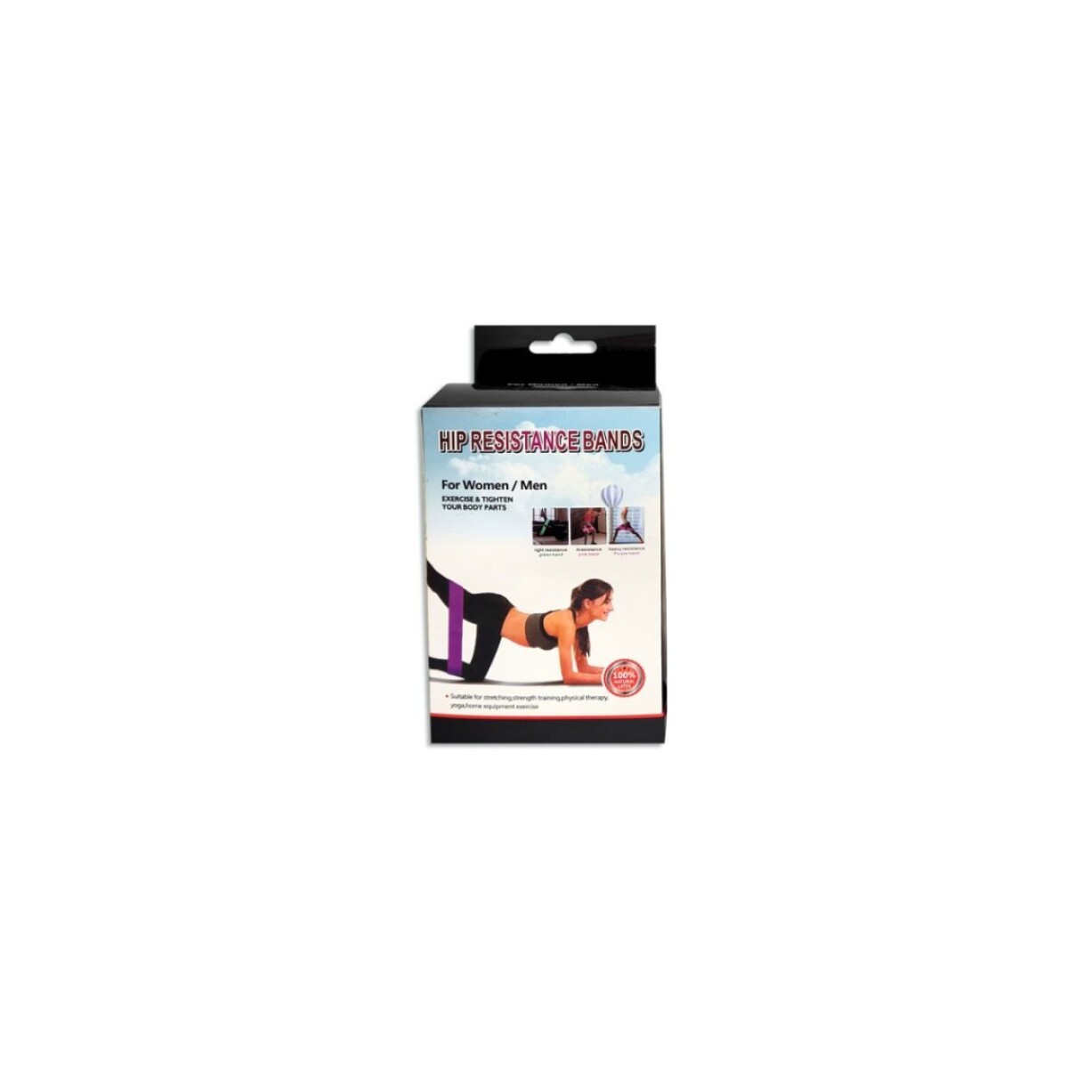 PACK DE BANDAS DE RESISTENCIA X 3 UNIDADES - MULTICOLOR 