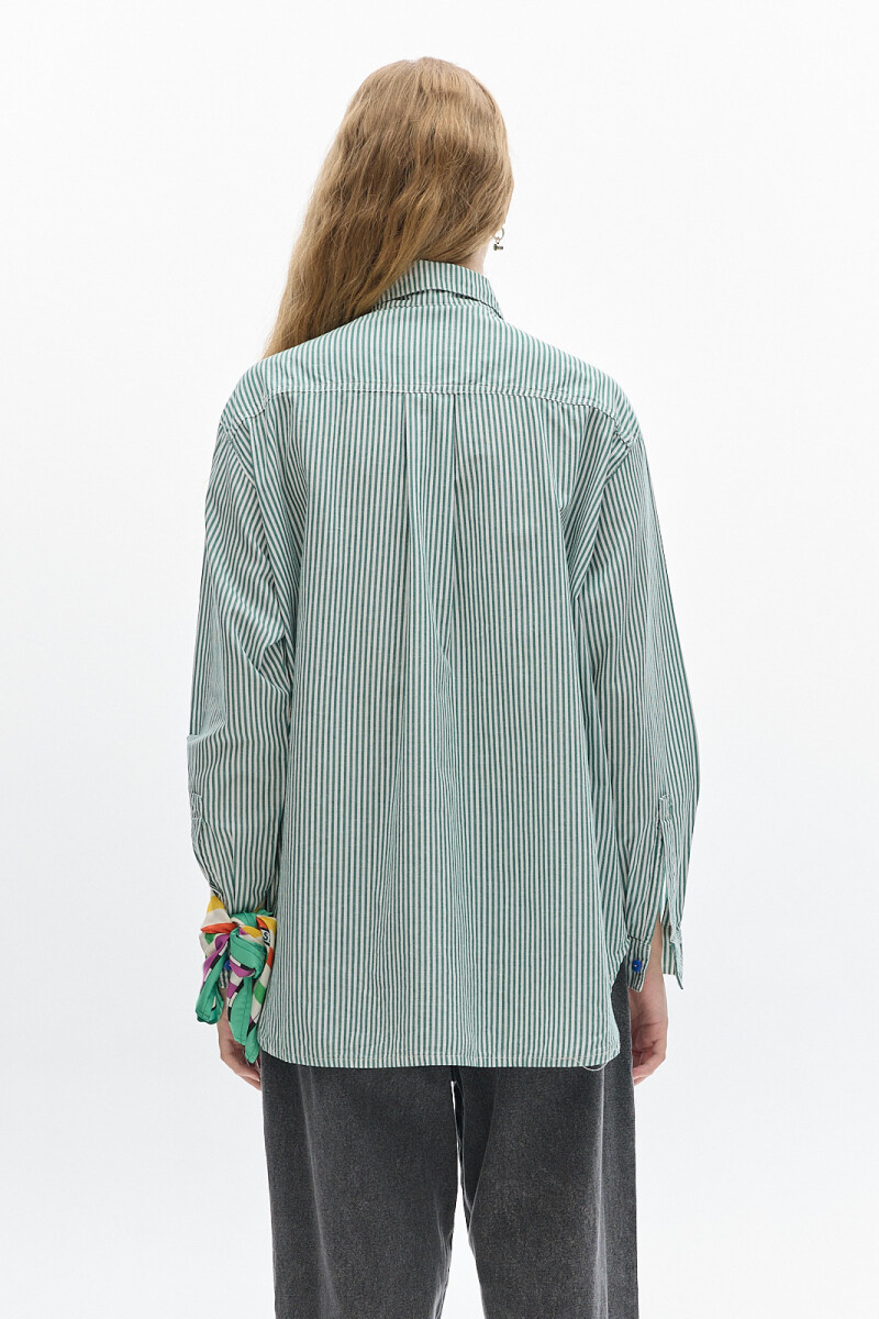 Camisa Noble Stripes Verde