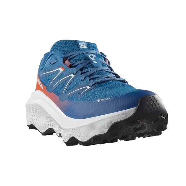 Salomon ULTRA FLOW 2 GTX Hombre - Celeste/Rojo Celeste-Rojo