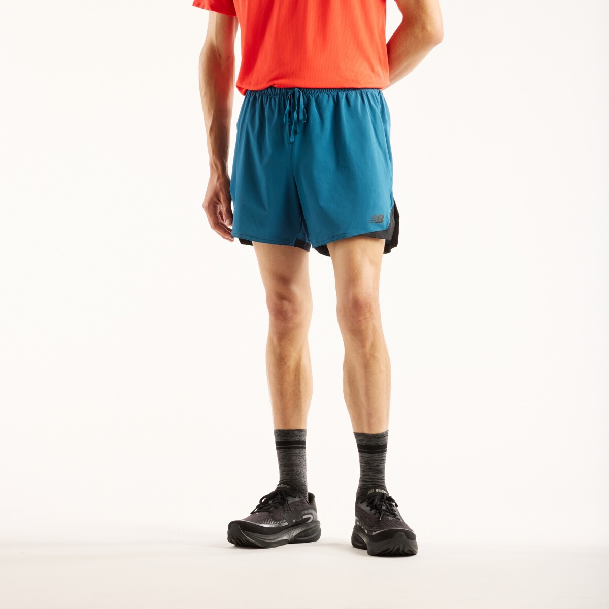 Short New Balance de Hombre - RC Essentials - MB6180TASTS - BLUE 