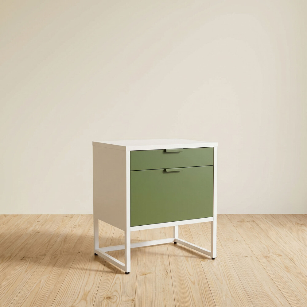 CAJONERA METAL BLANCO ARMIN