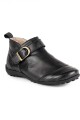 Bota baja clásica corderito Negro