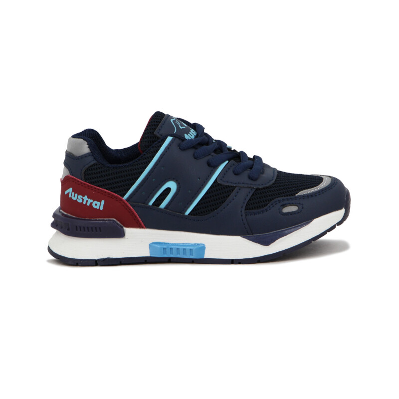 Austral Running Niños C/Cordones-Niño/a Marino-Celeste