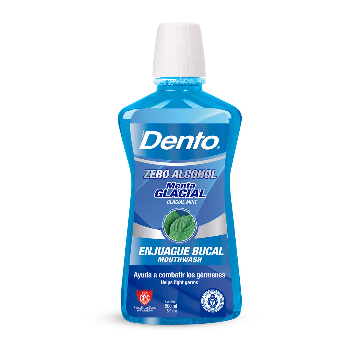 ENJUAGUE BUCAL DENTO 500 ML MENTA GLACIAL 