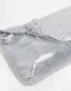 City Cartera Formato City - Plateado Niquel