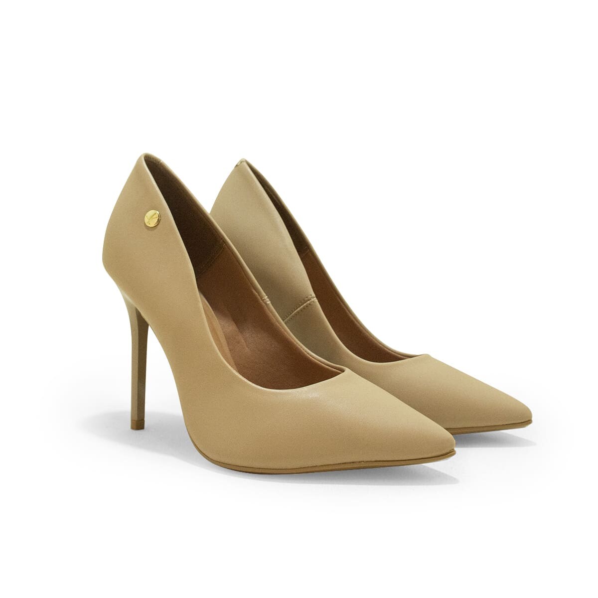 Zapatos Vizzano Clasico Taco Alto de Mujer - 1421.100-7286 - Beige 