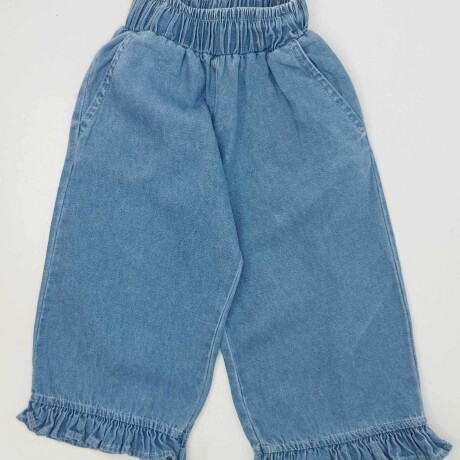 Pantalón jean tela Pantalón jean tela