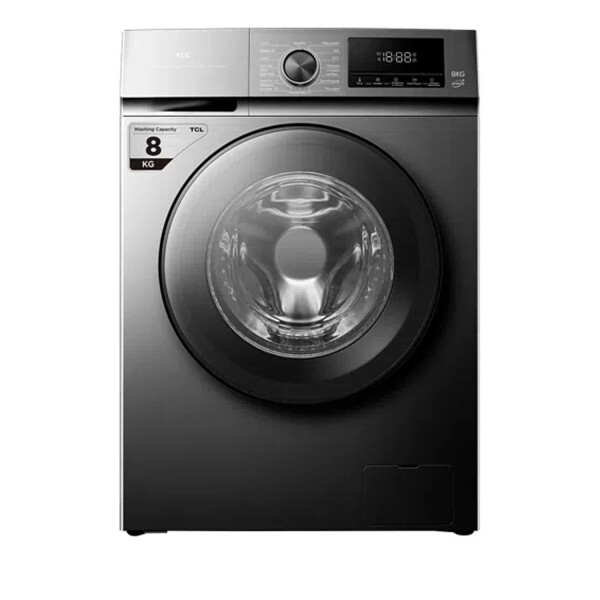 Lavarropas Tcl Inverter 8kg Carga Frontal P108flg LAVARROPAS TCL 8KG P108FLG GRIS